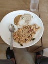 Tasty food upma with nariyal chatni