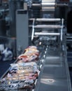 Food packing machine Royalty Free Stock Photo