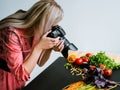 Food photography blog stylist photographer Royalty Free Stock Photo