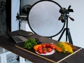 Food photography photo studio art blog Royalty Free Stock Photo