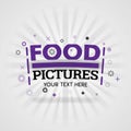 Food pictures for cover fast food recipes are designed for home cooking recipes