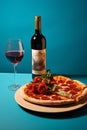 Love cheese drink bottle glass food alcohol dinner wine gourmet pizza