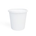 Food plastic container on a white background