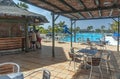 food point by hotel pools in lanzarote spain