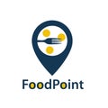 Food point icon Royalty Free Stock Photo