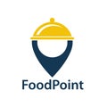 Food point icon Royalty Free Stock Photo