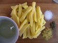 Food. potatoes ready to be roasted