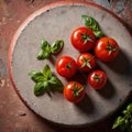 Food preparation, fresh vegetarian ingredients for italian meal