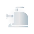 Food processor icon on white background, vector illustration Royalty Free Stock Photo