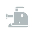 Food processor icon on white background, vector illustration Royalty Free Stock Photo