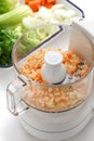 Food processor image. Royalty Free Stock Photo