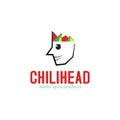 Food Product Logo - Chilihead