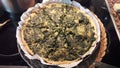 Food quich spinach