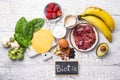 Natural sources of vitamin B7 biotin