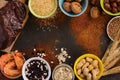 Food rich of copper mineral Royalty Free Stock Photo