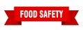 food safety ribbon.