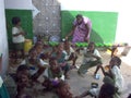 Food in guinea bissau schools and colleges Royalty Free Stock Photo