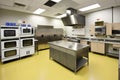 Food Science Lab With Test Kitchens. Generative AI