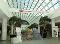 Food sculptures presented at 10th Annual Long Island Canstruction competition in Uniondale.