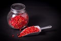 Food Spice concept Organic Pink Peppercorn or pink berry Royalty Free Stock Photo