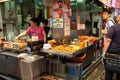 Food stall at Mong Kok, Hong Kong