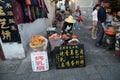 Food stands in Dali, China Royalty Free Stock Photo