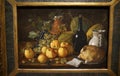 Food Still Life Painting at the Museum