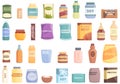 Food substitutes icon cartoon vector. Sweetener alternative