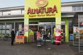 Food supermarket Alnatura in Frankfurt, Germany