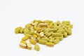 Food supplement pills Royalty Free Stock Photo