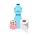 Food supplies. Donation icon.