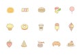 Food and sweet icons