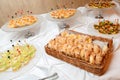 Food on table at event Royalty Free Stock Photo