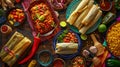food of tacos quesadillas enchiladas chiles en nogada pozole tortas and tamales