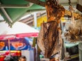 Food in Tai O fishing village, Hong Kong Royalty Free Stock Photo