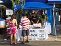 Food at the Taste of Danforth Festival