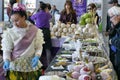 Food from Thailand on sale in oriental fair