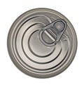 Food Tin Can Lid Royalty Free Stock Photo