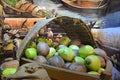 Food trading of Estero de Binondo at Chinatown Museum in Manila, Philippines Royalty Free Stock Photo