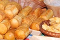 Food at the traditional streetmarket