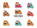 Food truck fair, Night market, Summer fest, food and music street fair, family festival poster and banner