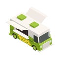Food Truck Icon Royalty Free Stock Photo
