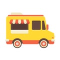 Food truck illustration