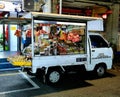 Food truck selling confectionery in Penang