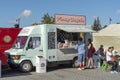 Food truck selling food and beverage Klaipeda