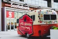 A food truck at true north square in downtown Winnipeg, Manitoba, Canada