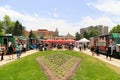 Food Trucks in Denver Royalty Free Stock Photo