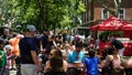 Food trucks at Governors Island in New York