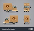 Coffee Truck Realistic Design