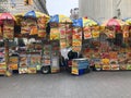 Food trucks vendors in New York City Royalty Free Stock Photo